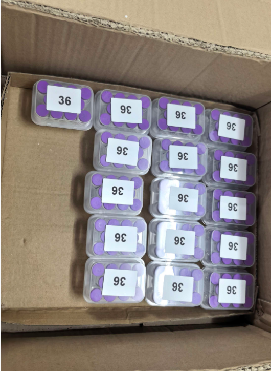Research supply packaging prepared for wholesale orders